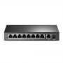 TP-LINK | Switch | TL-SF1009P | Unmanaged | Desktop | 10/100 Mbps (RJ-45) ports quantity 9 | 1 Gbps (RJ-45) ports quantity | SFP - 4